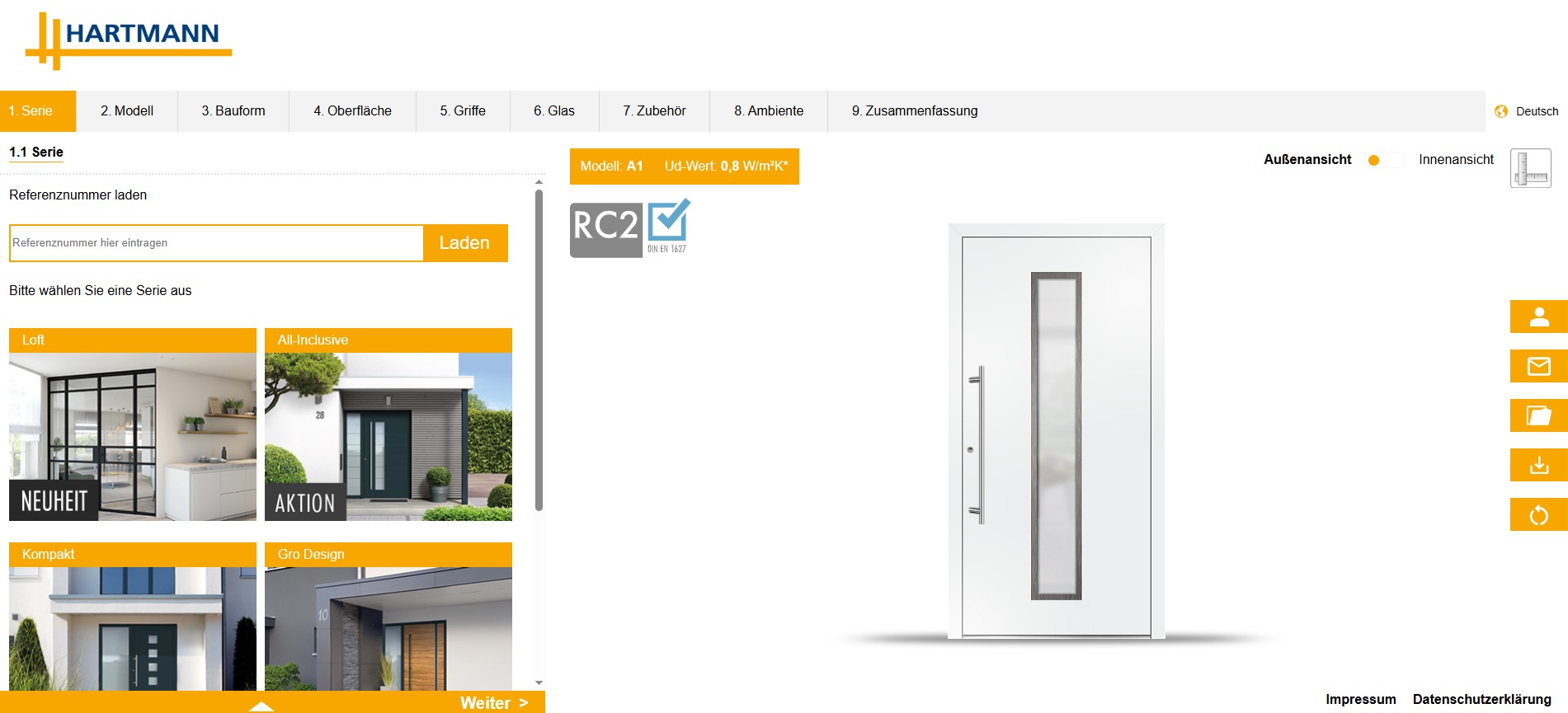 Konfigurator von GROKE